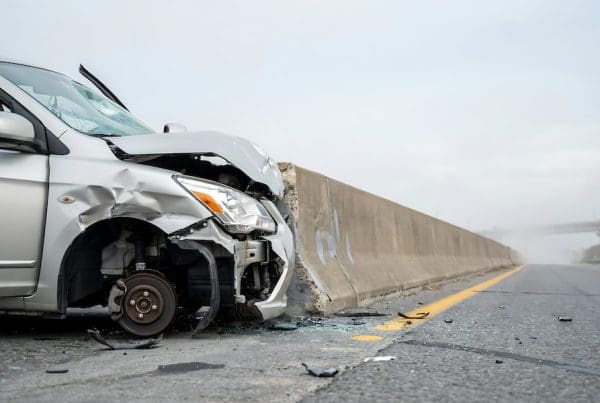 car-crashing-into-median